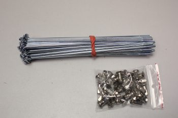 Ratlankio špykiai su veržlėmis, 36 vnt (4x182) ZIN (640)